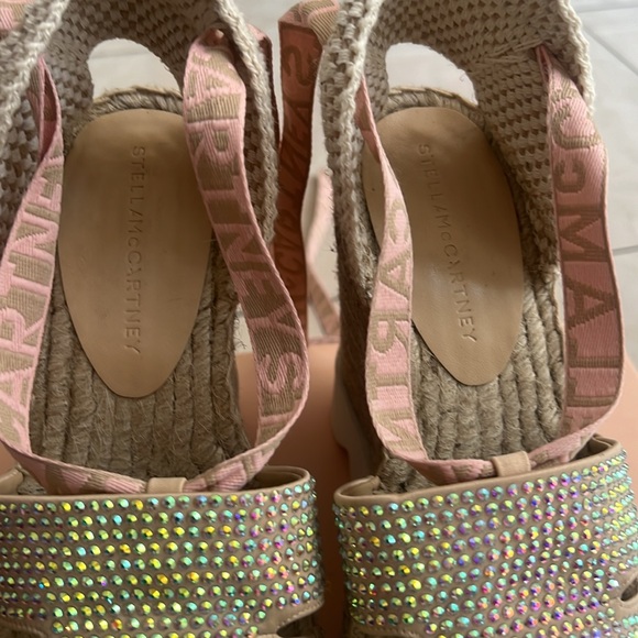 GORGEOUS Stella McCartney Gaia Wedge wrap around sandal. 36 - Picture 11 of 12